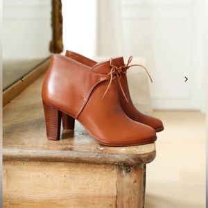 Sezane Low Hunter Ankle Boots